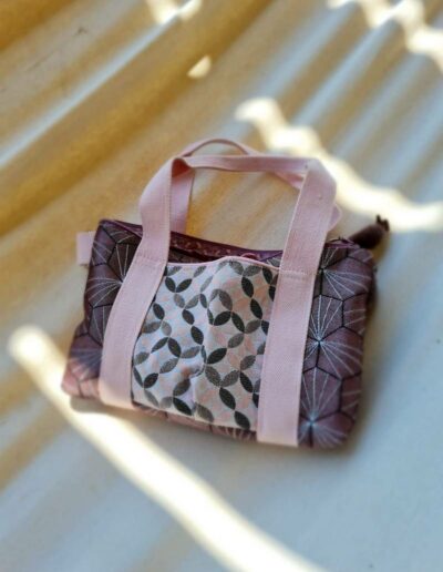 sac enfant rose sur mesure