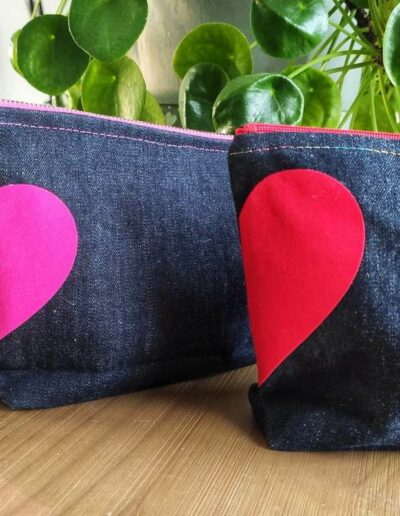 trousse jean coeur